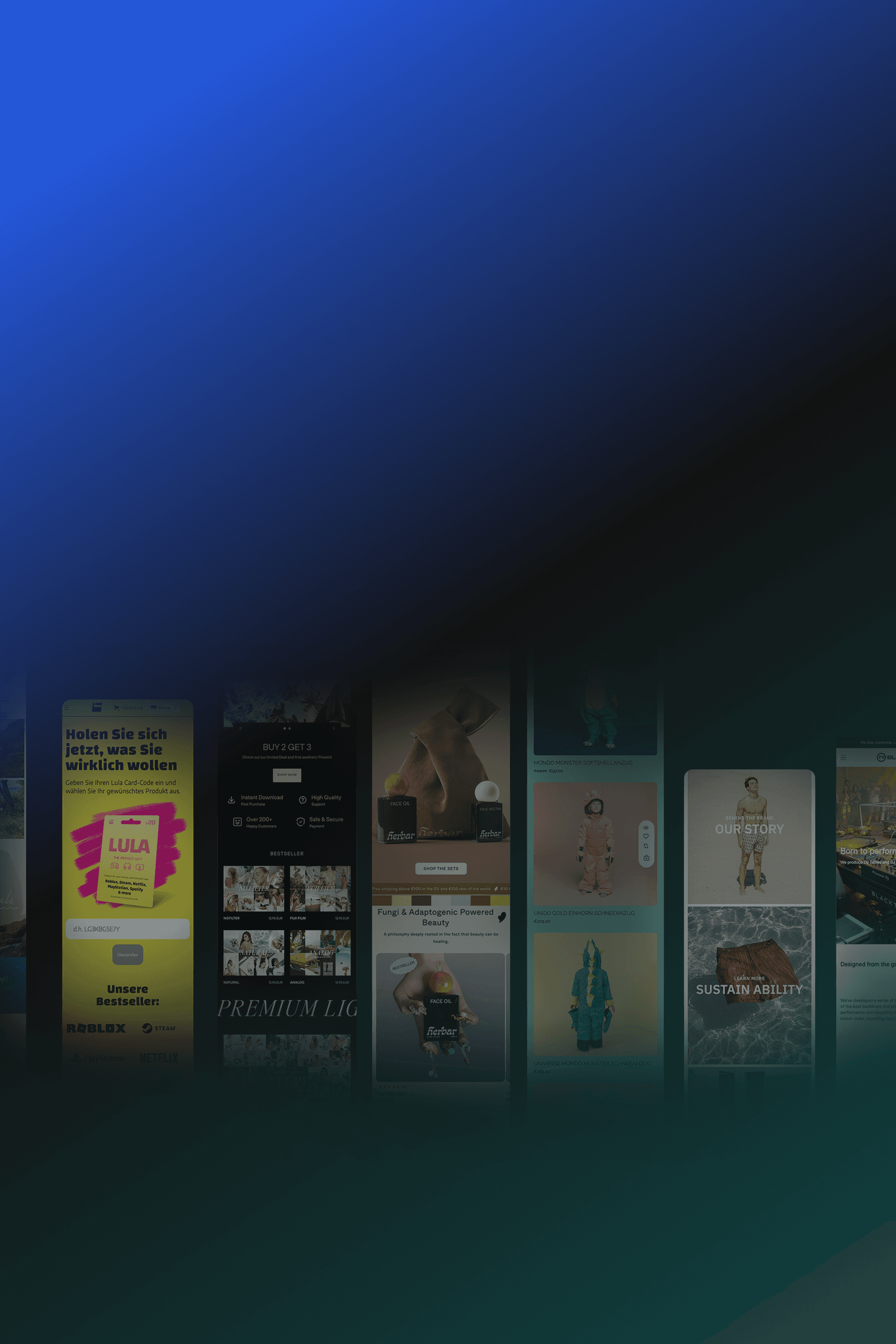 We're the leading Shopify partner for international brands.